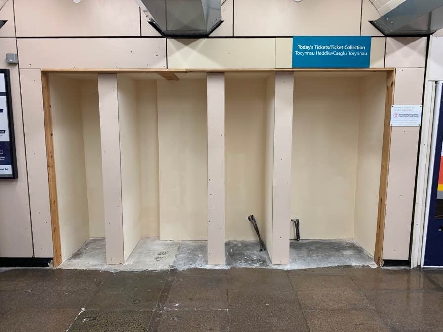 An electrical rail project completed by DPH 