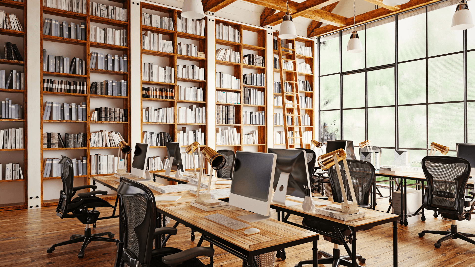 Empty Office-Library