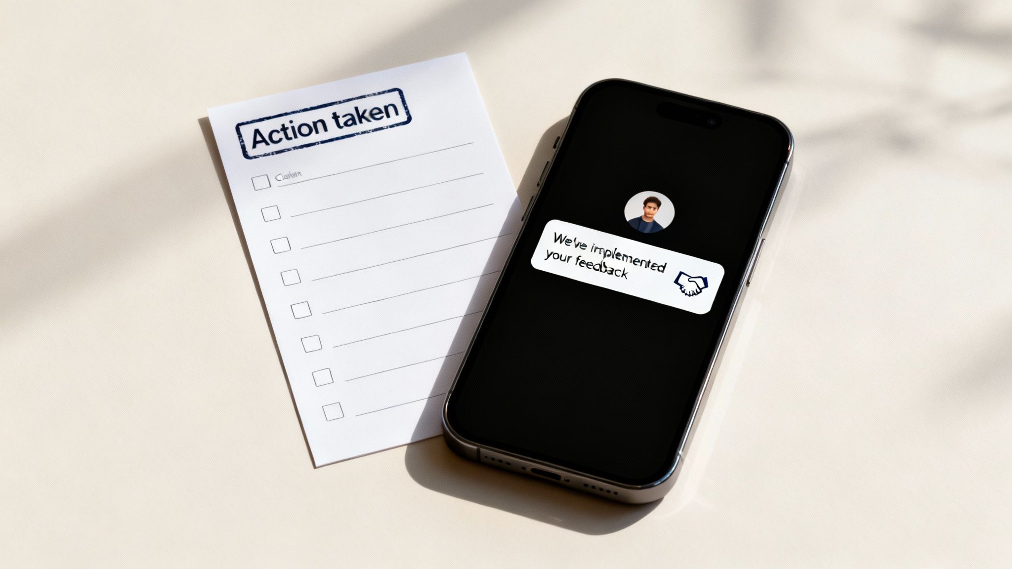 Close the Loop with Customer Feedback Action