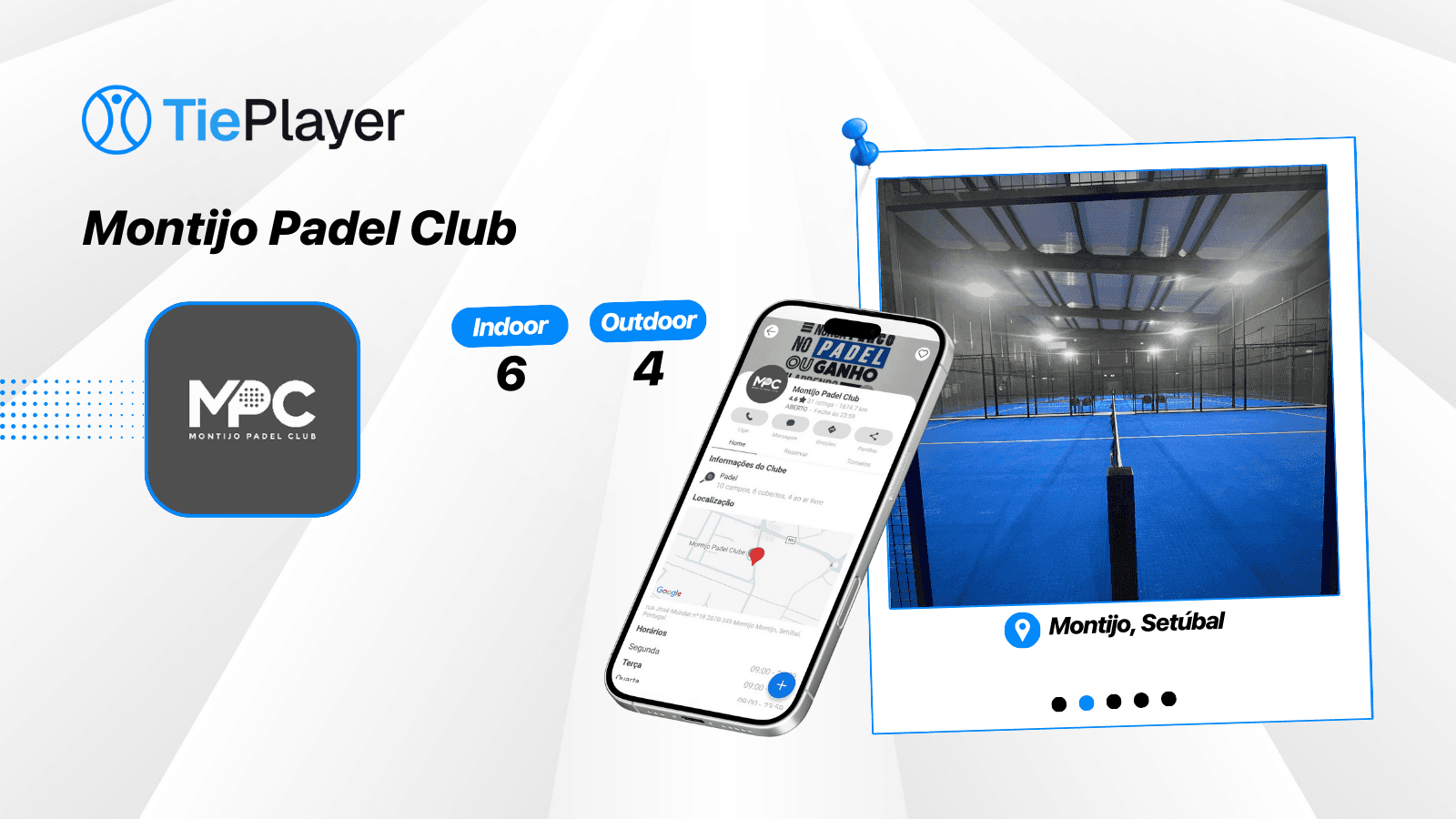 Book a padel court at Montijo Padel Club
