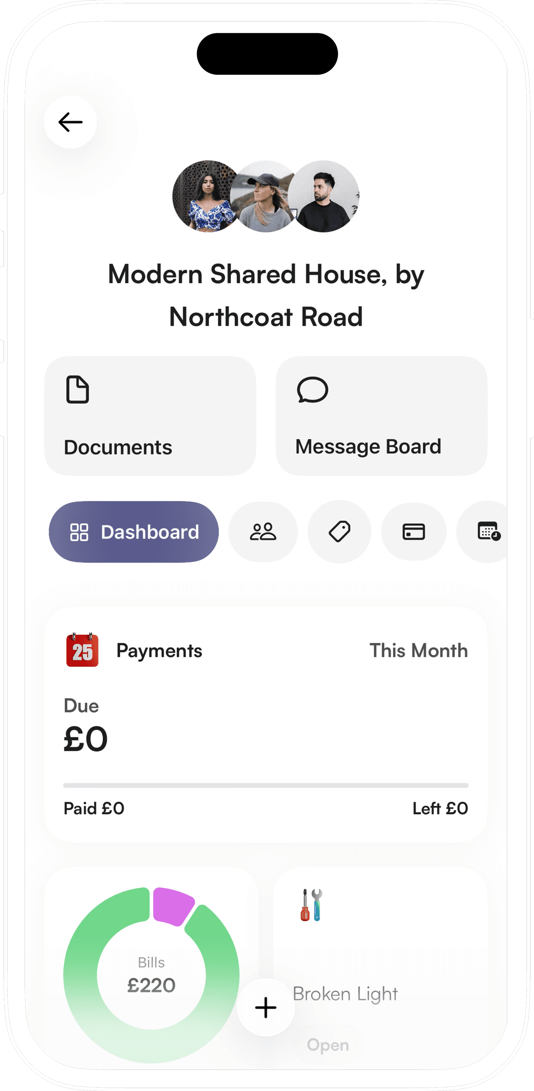 An image of Freelio's budget ui