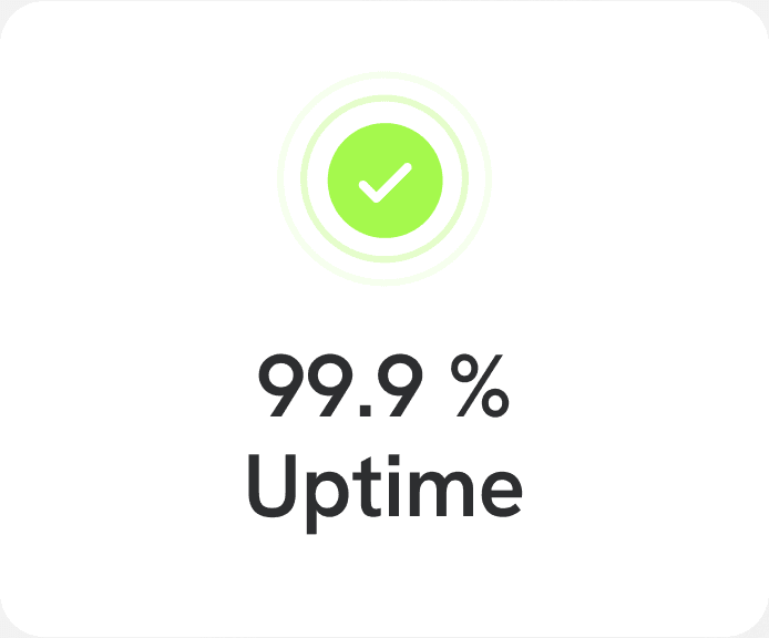 Illustration Uptime von Infrastruktur