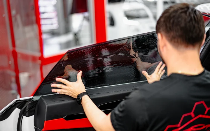Detailing and protection work in progress at Rocky’s Ultimate Garage
