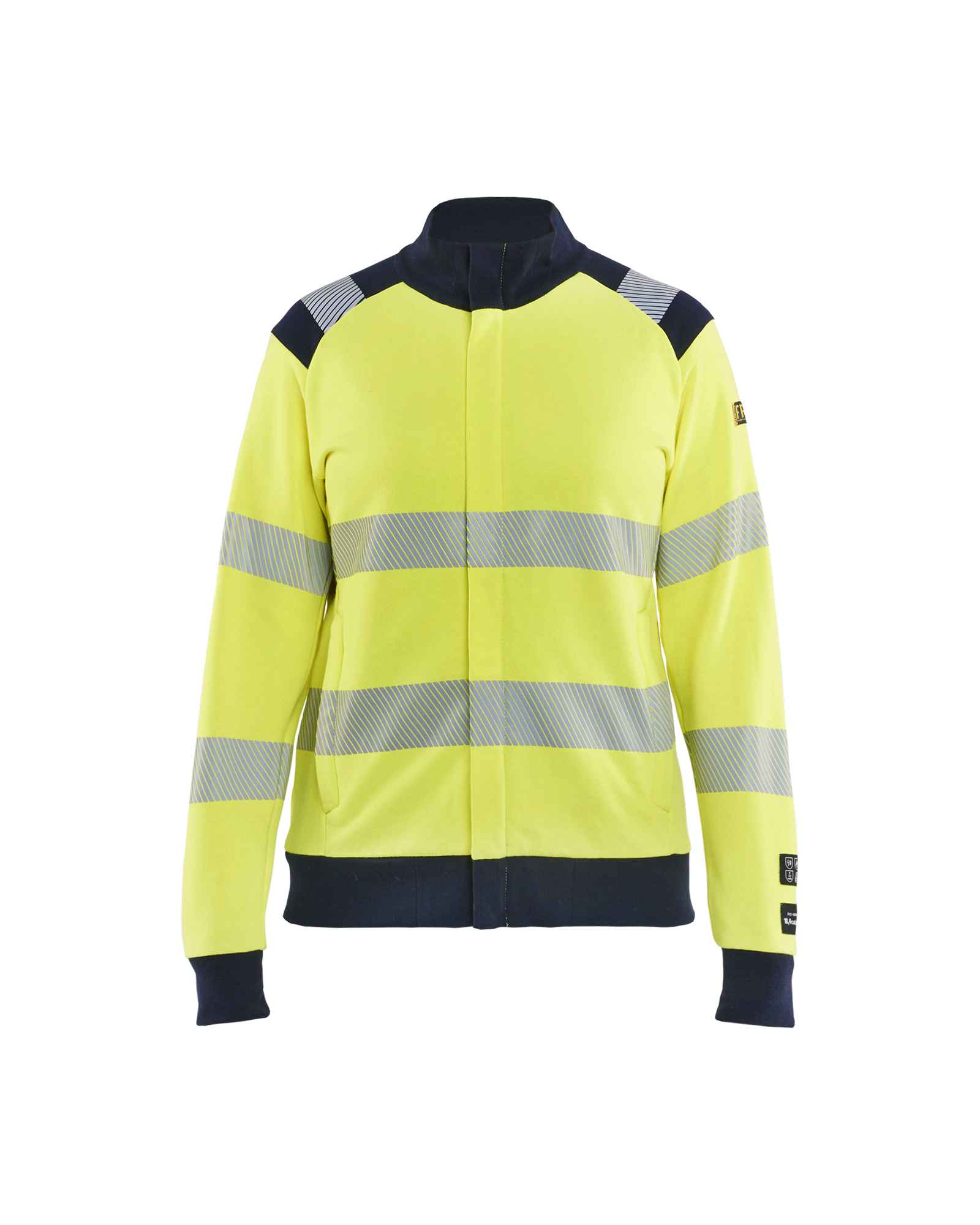 Clique werkkleding dames bij Vanatex — Blåkläder Dames Multinorm Sweatshirt met rits