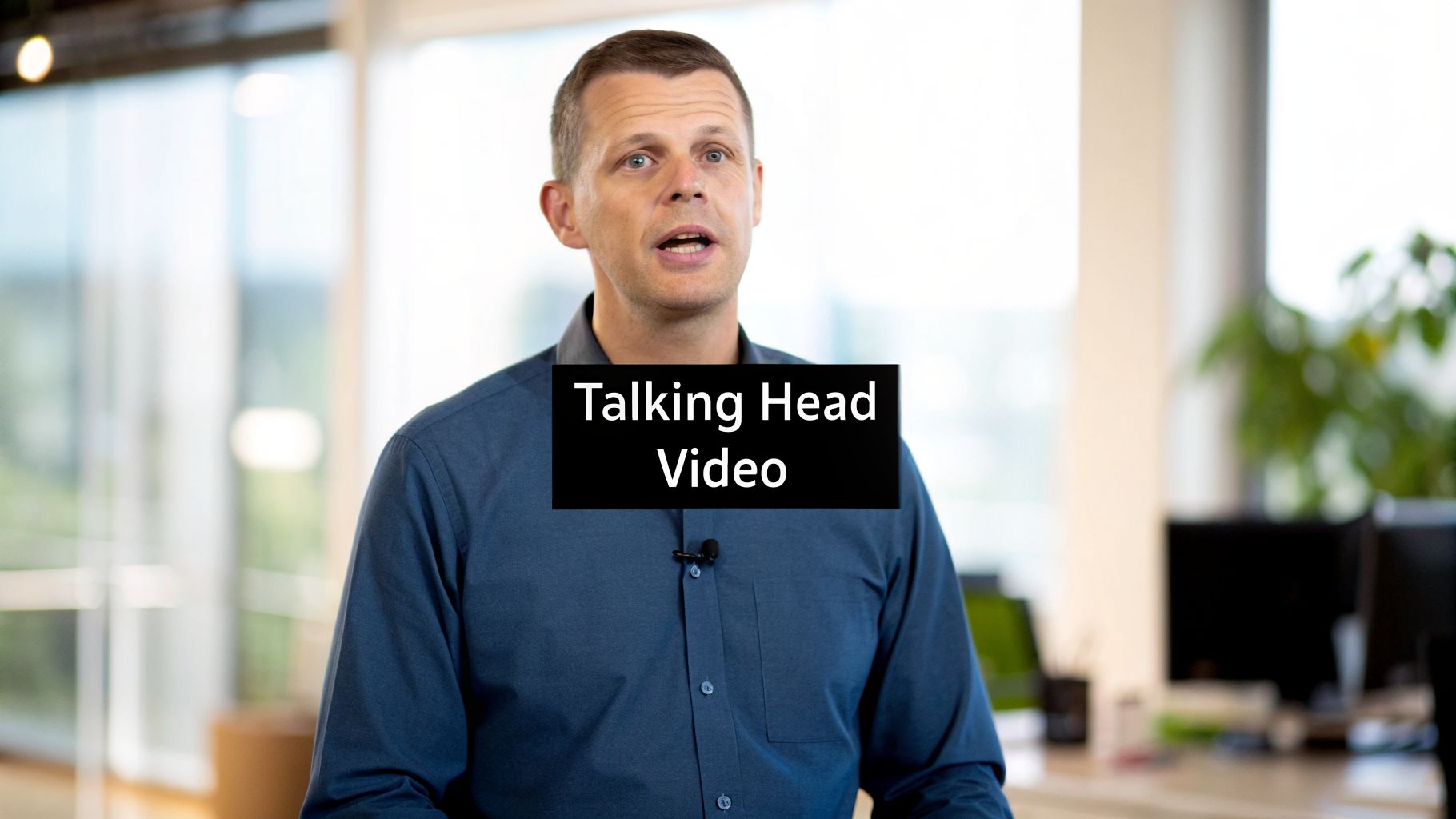 what is a talking head video