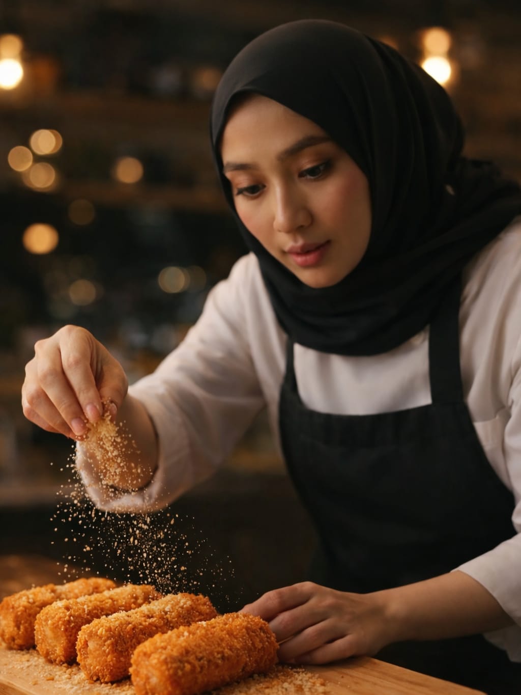 Proses penyiapan risoles