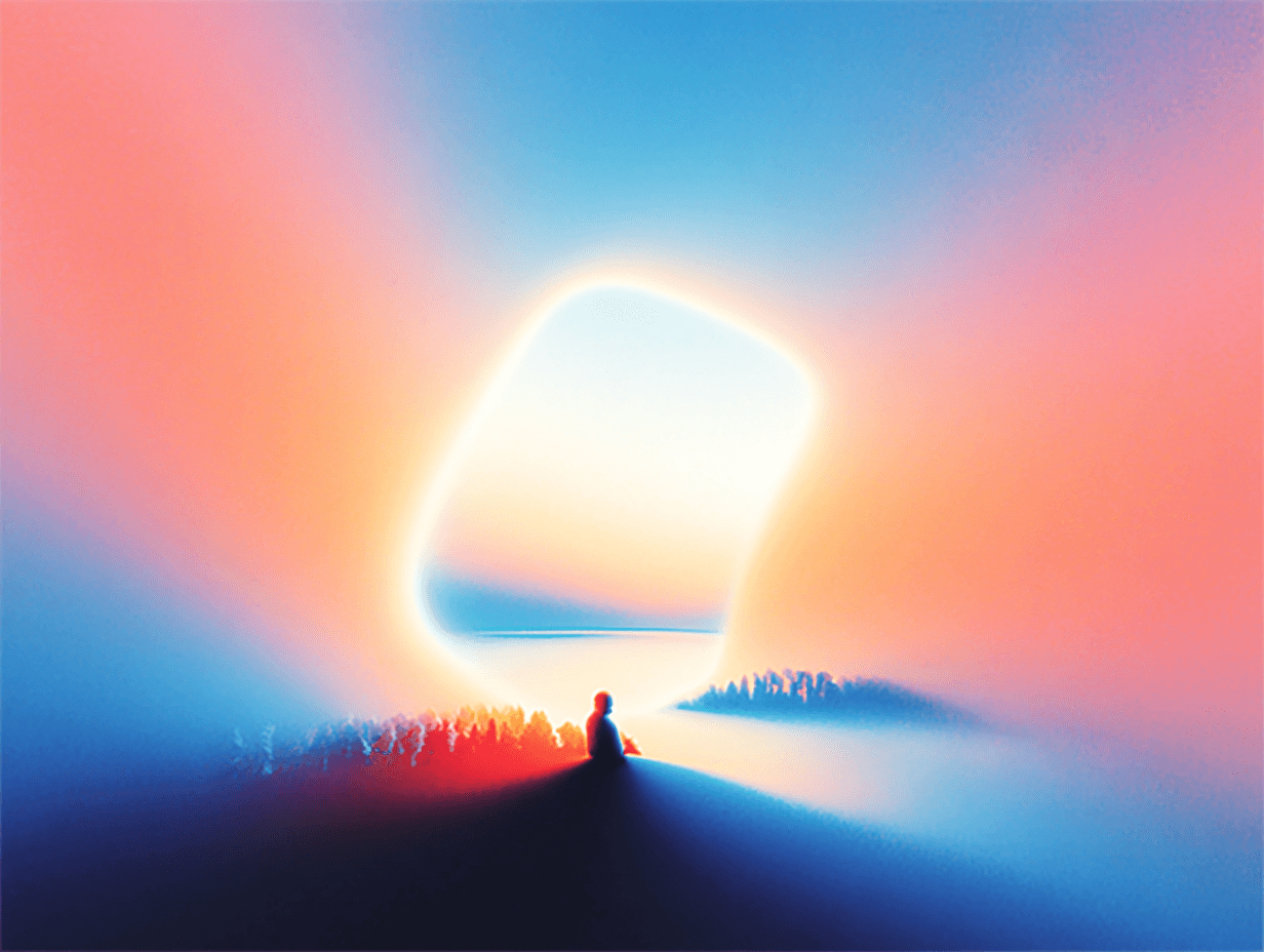 Abstract atmospheric artwork