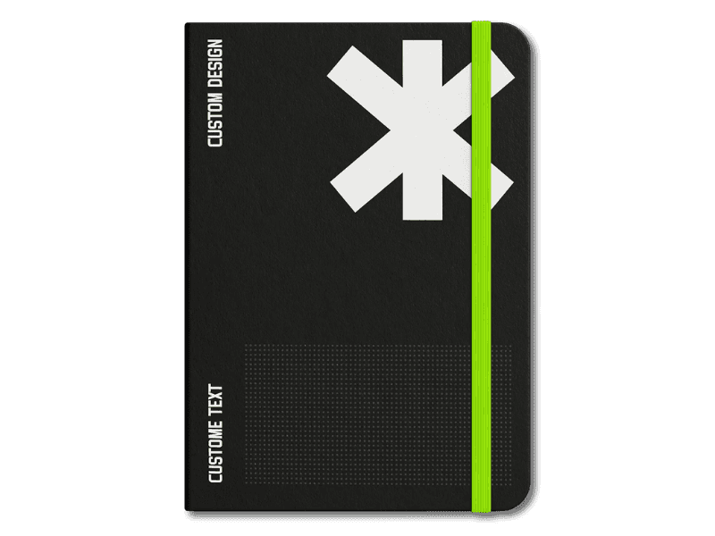 Black Handcover notebook