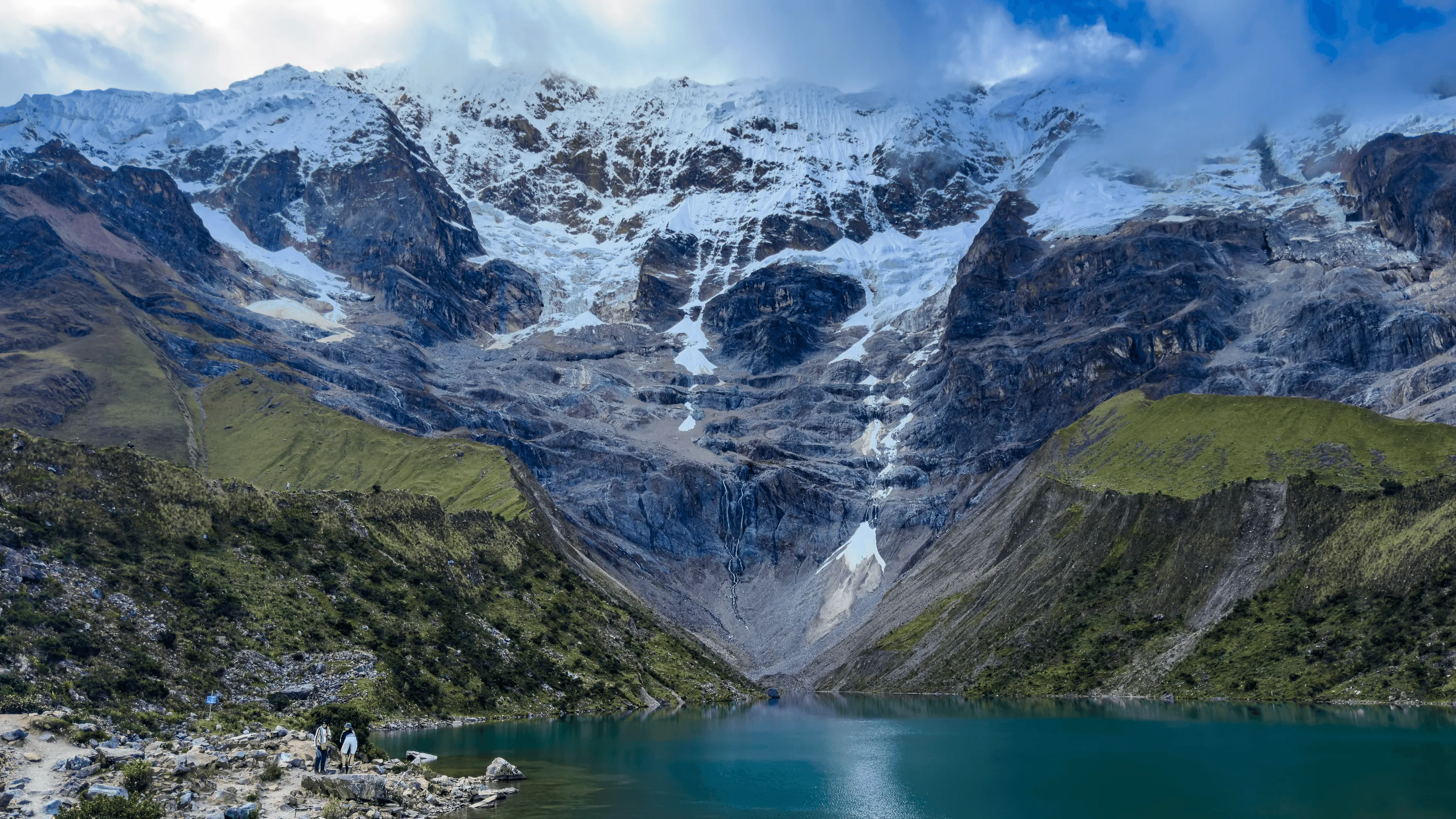Humantay Lake on the Salkantay trek