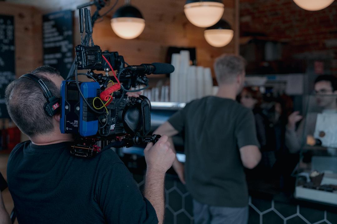 Behind-the-scenes video production capturing authentic moments during a creative brand storytelling project