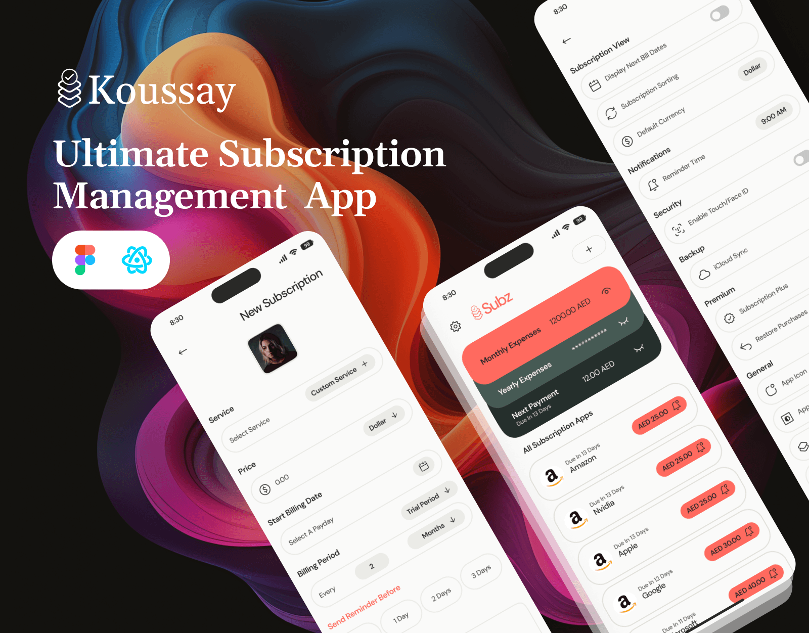 Subscription Management  App 