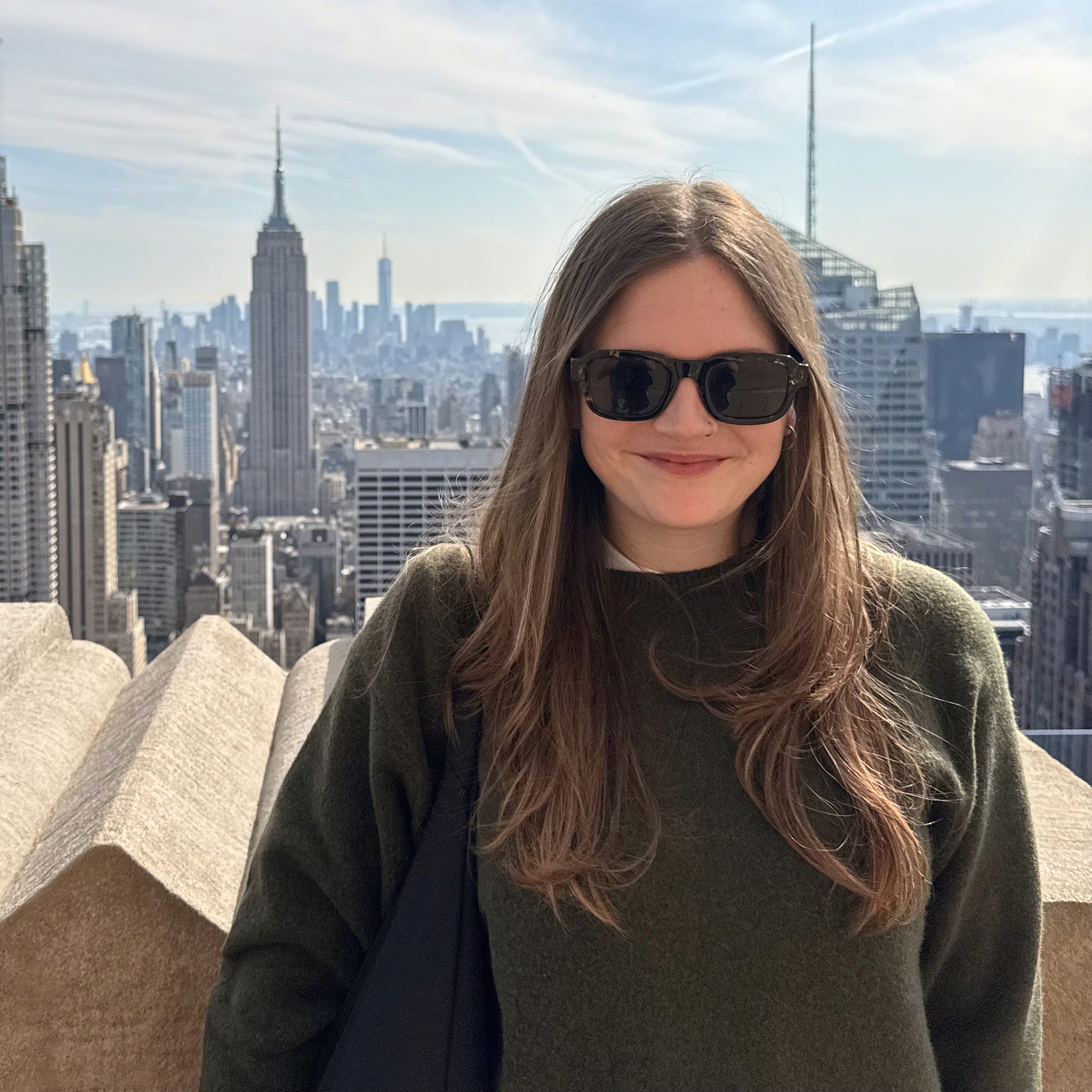 Janka, Copyfolio’s designer, creating clean and user-friendly visuals for the platform.