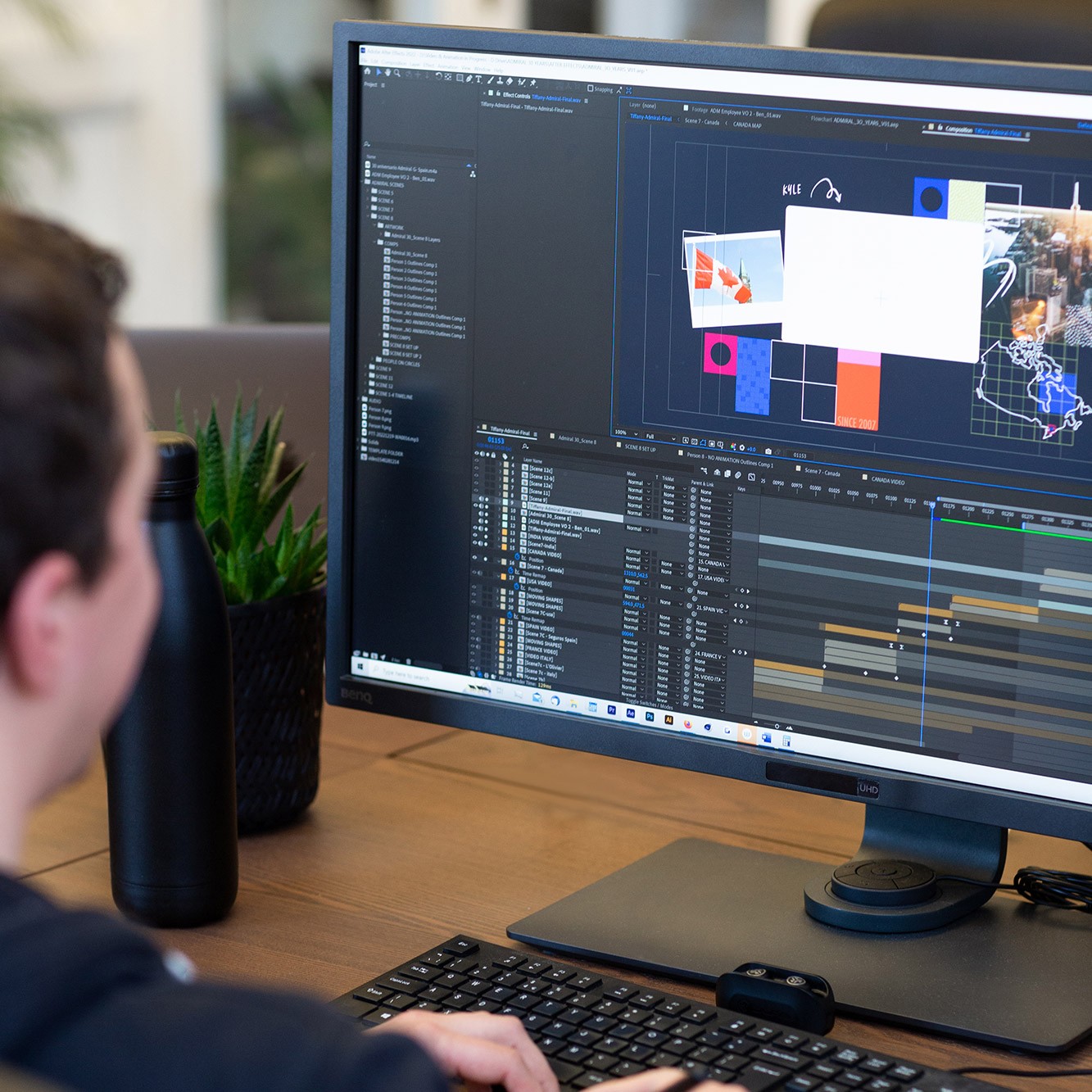Motion Design Agency using After Effects