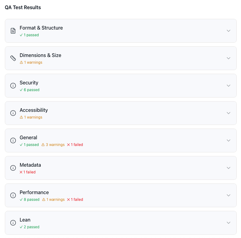Projects insights UI