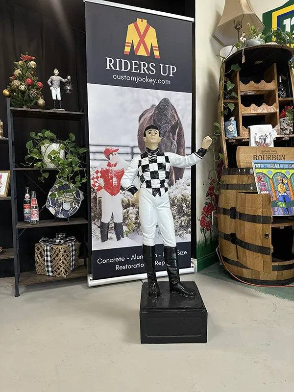 Custom Aluminum Jockey Riders Up