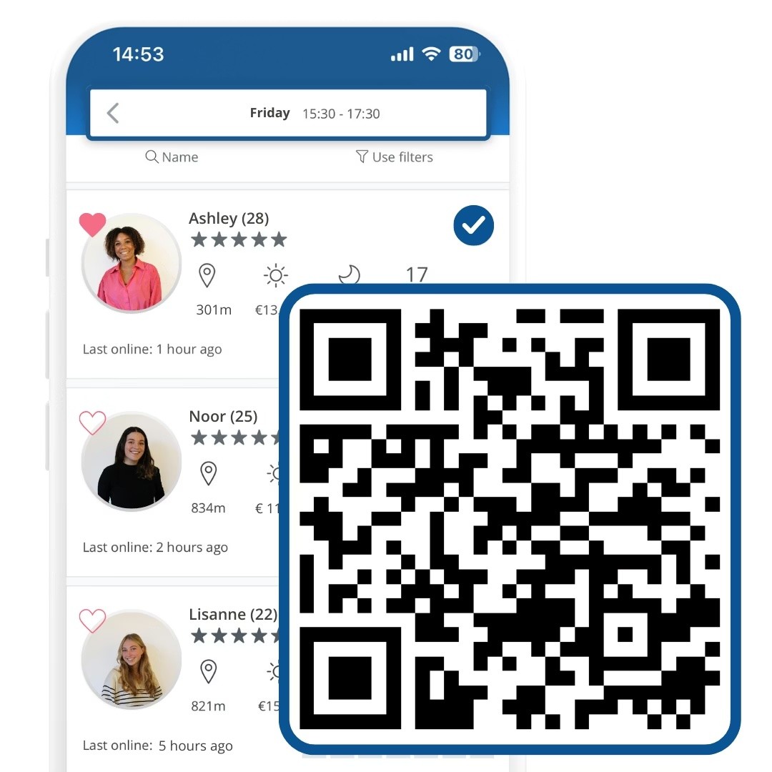 Scan the QR code