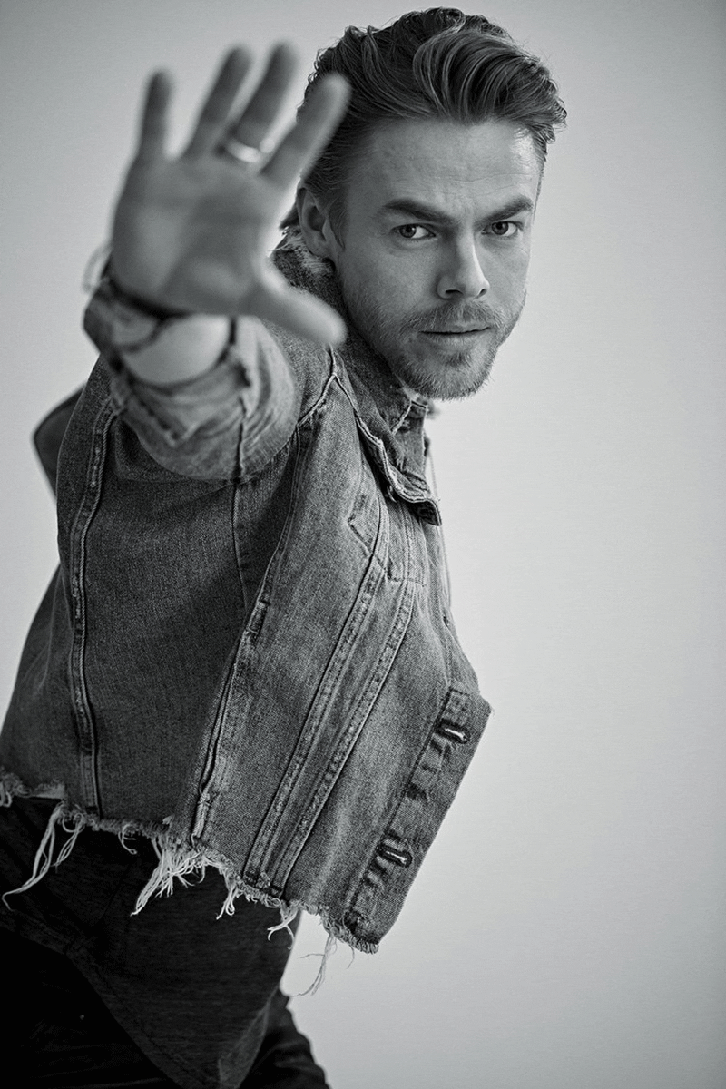 Derek Hough styled by miami celebrity fashion stylist Steven Lassalle