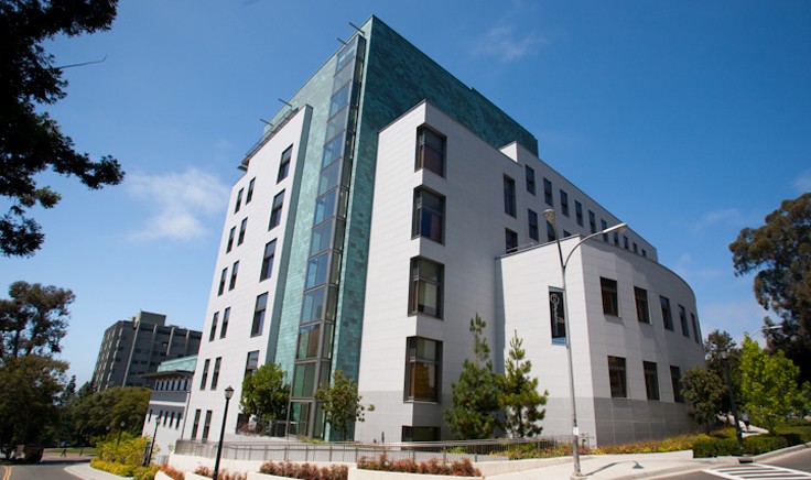 Stanley Hall, the QB3 building at UC Berkeley. Photo: Elisabeth Fall.