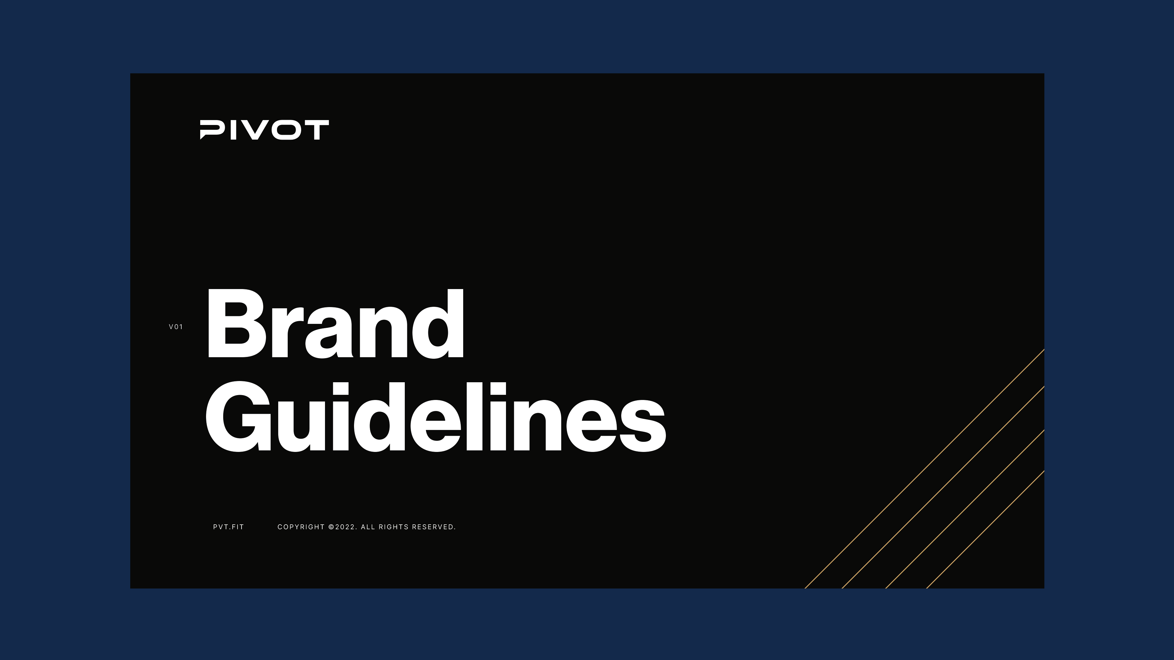 Pivot home gym branding style guidelines