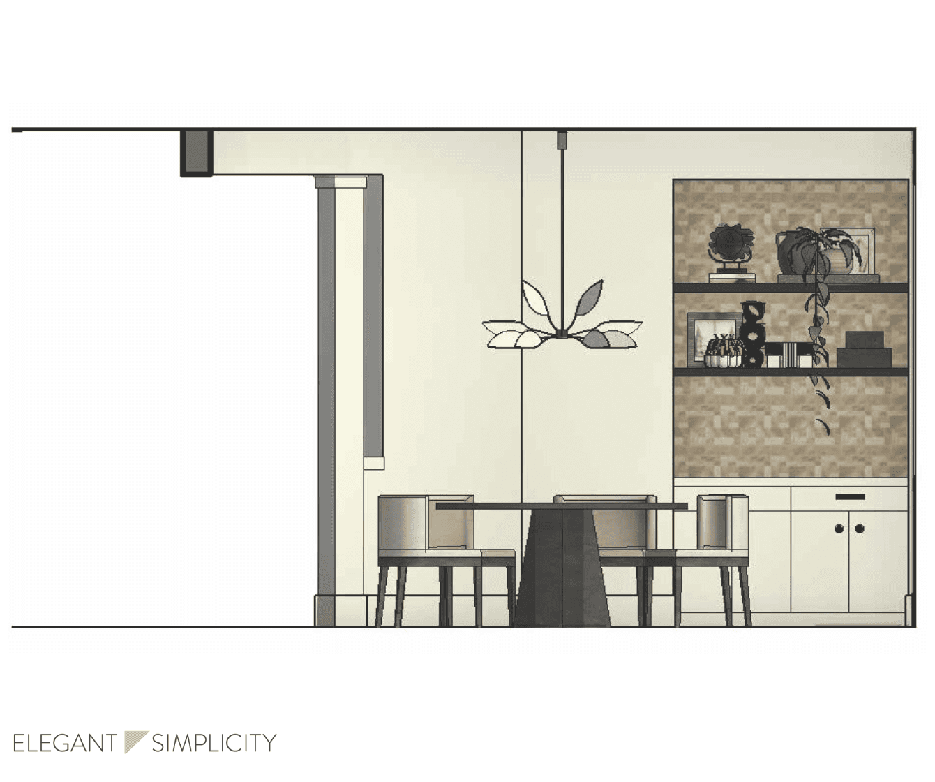 We’re so excited to share details from The Norkirk House: Dining Room –– one of our favorite interior design + professional organizing projects in Kirkland, WA.