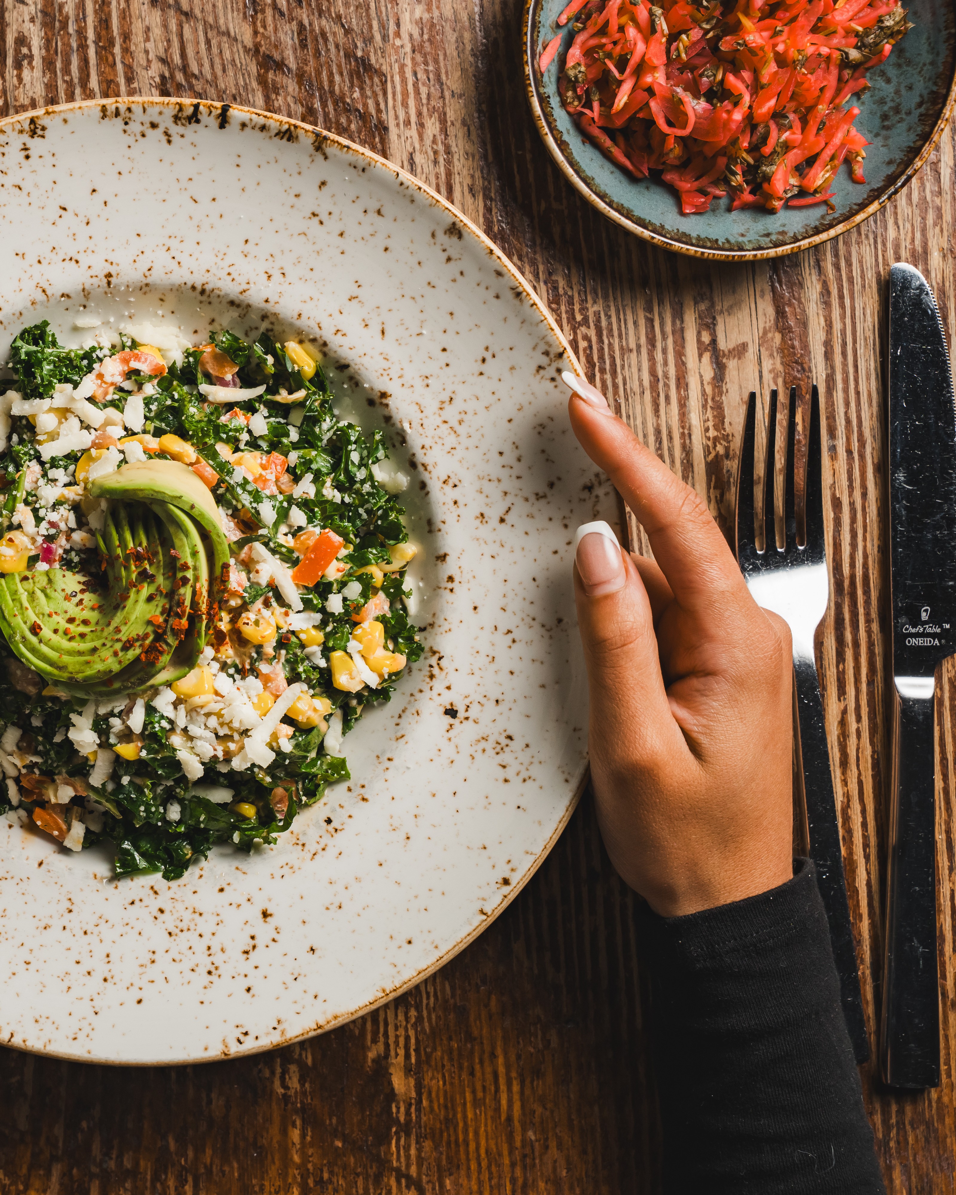 Man leading training