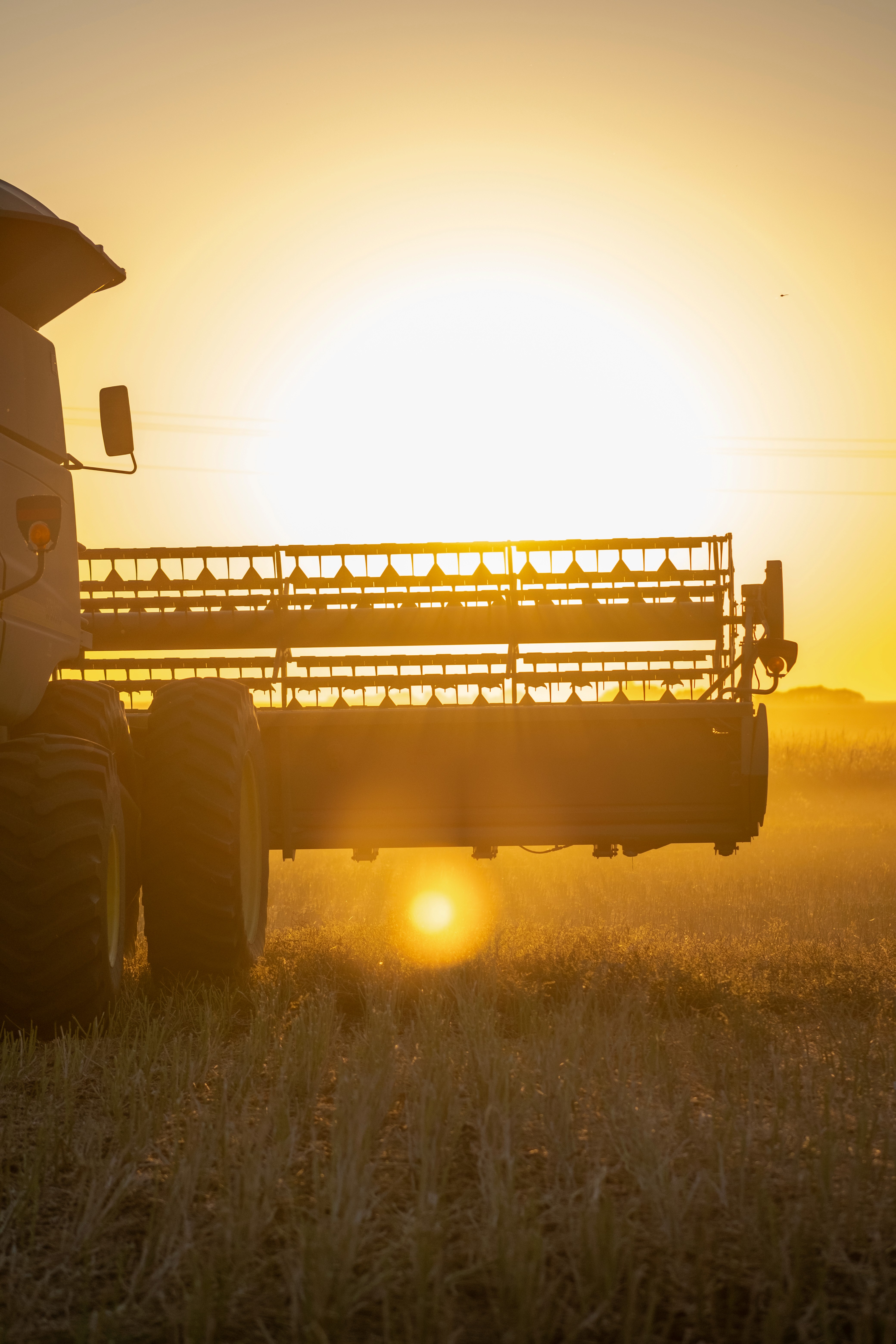 combine sunset