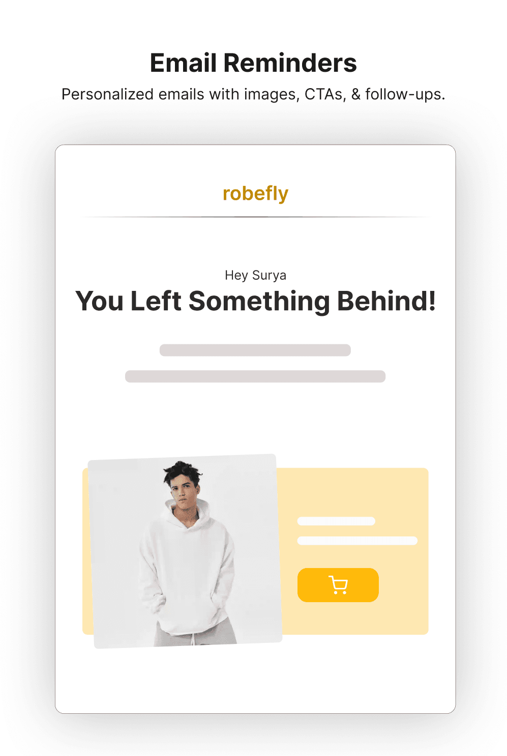 Email Reminder for Abandoned Cart