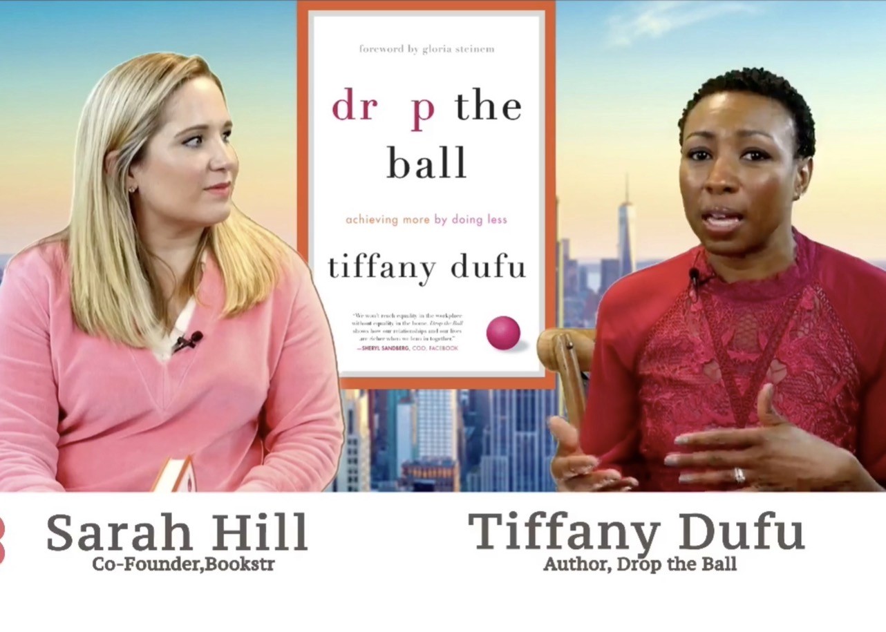 Sarah Elizabeth Hill interviewing Tiffany Dufu for Bookstr