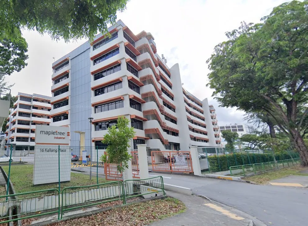 Street view of Mapletree Industrial Building