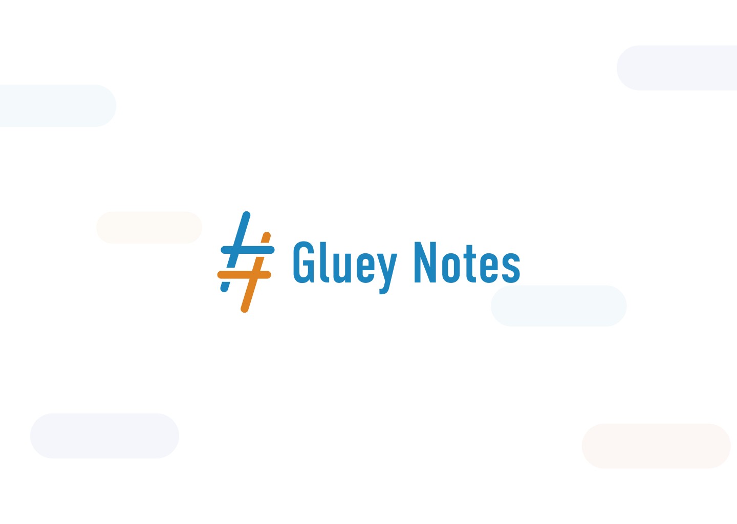 Gluey Notes