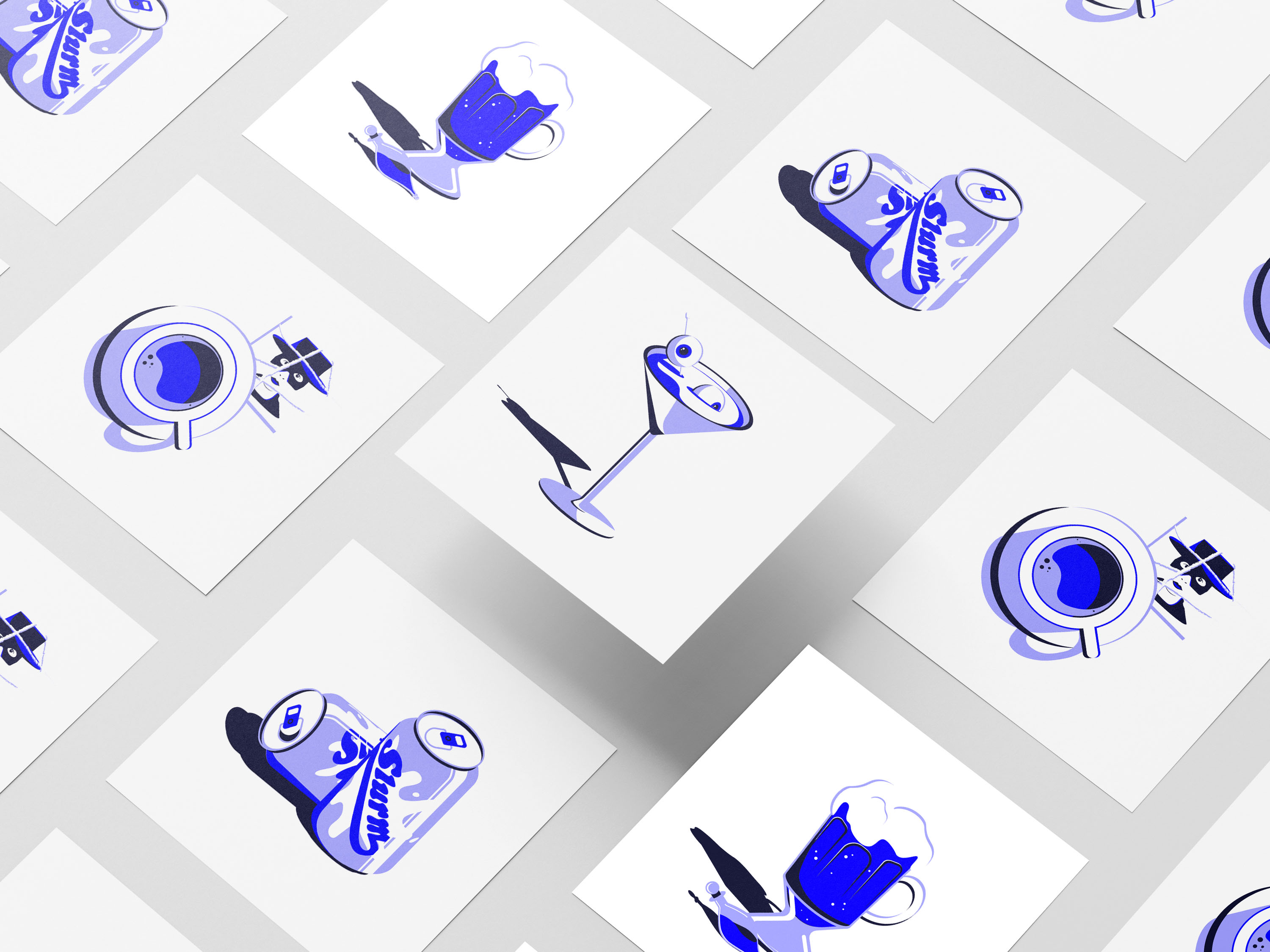 Film Série illustration Design Wallis Foucher Grappe