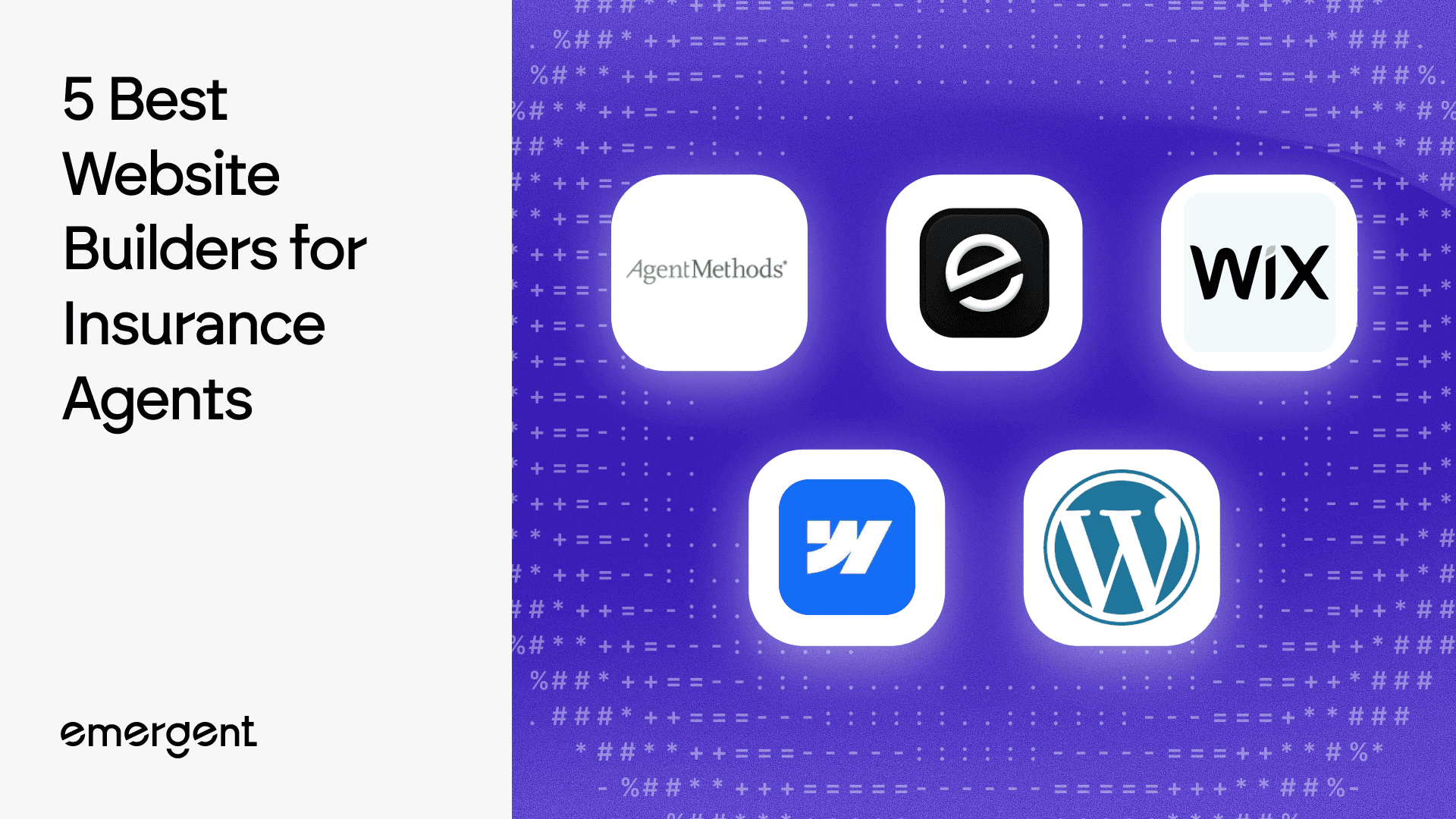 5 Best Website Builders for Insurance Agents