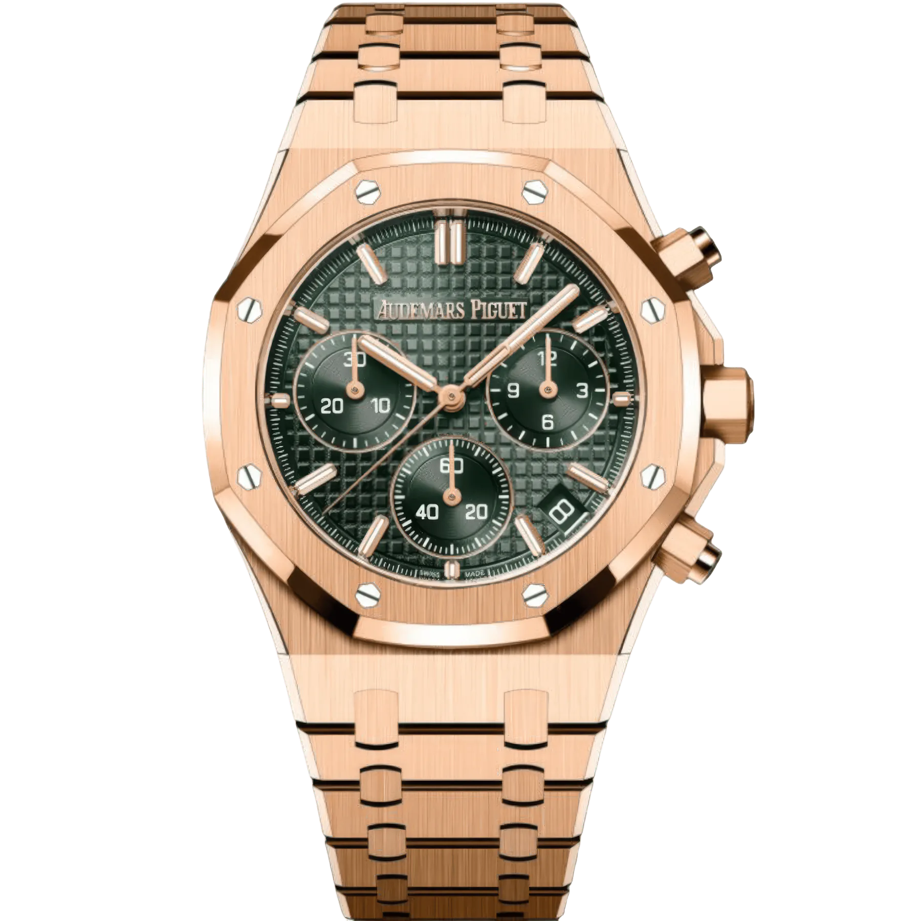 Audemars Piguet Royal Oak Chronograph 41mm Rose Gold Green Dial 26240OR.OO.1320OR.08
