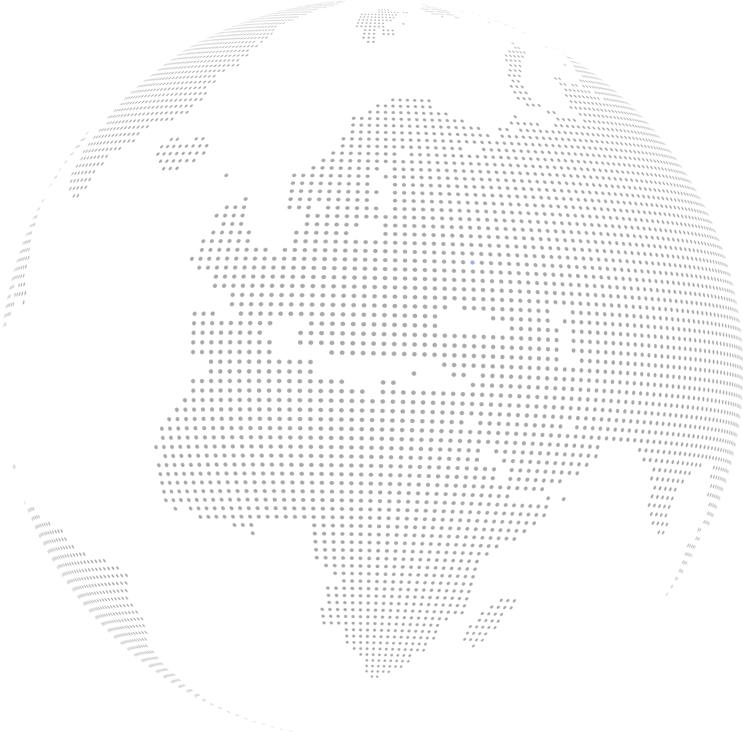 visual of globe with focus on Ukraine