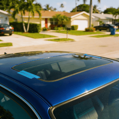 Sunroof glass replacement in west palm beach, FL