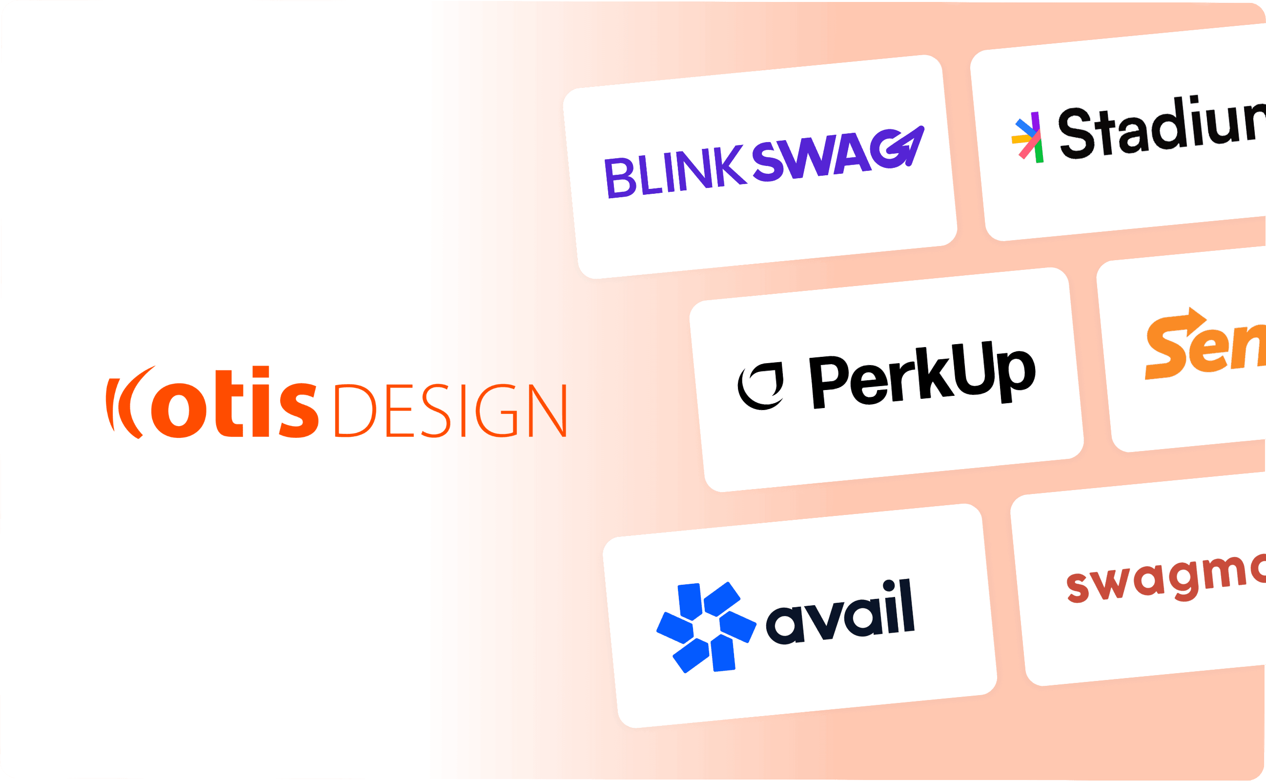 Kotis Design alternatives: Blink Swag, Stadium, PerkUp, Sendoso, Avail Swag, and SwagMagic.