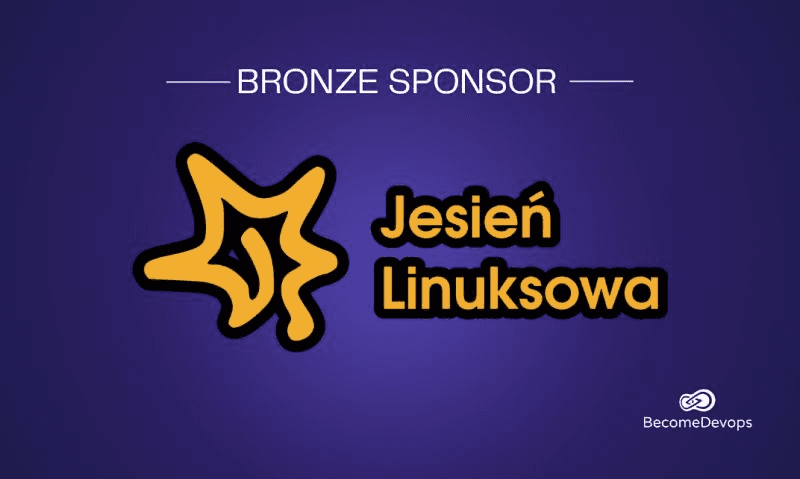 Bronze Sponsor of Jesień Linuksowa 2026