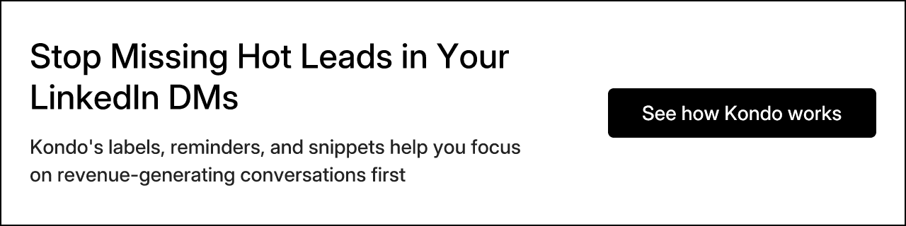 Stop Missing Hot Leads in Your LinkedIn DMs