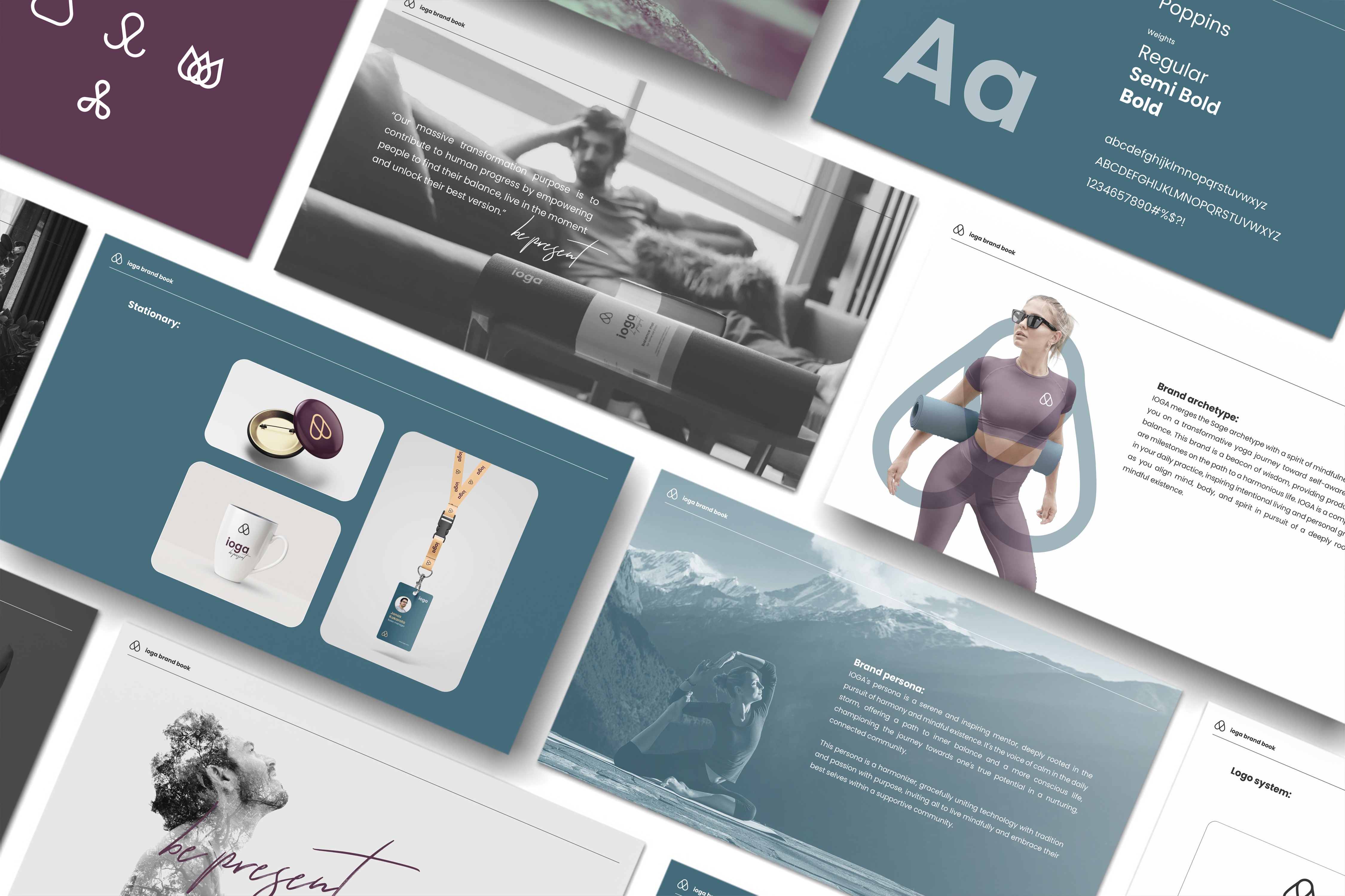 Ioga Brand Guidelines Collage Image