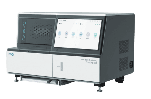 DNBSEQ-G400 FluoXpert side image