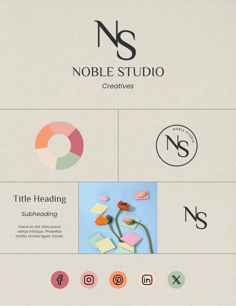 Brand Kit Noble Studio