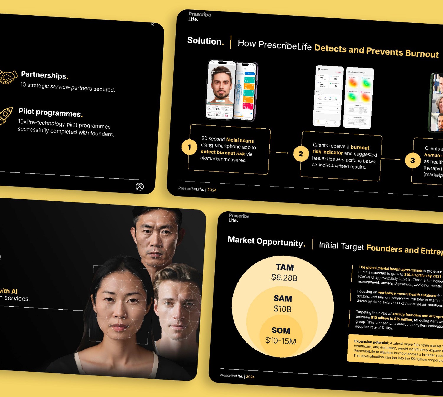 Investor slide deck Prescribe Life
