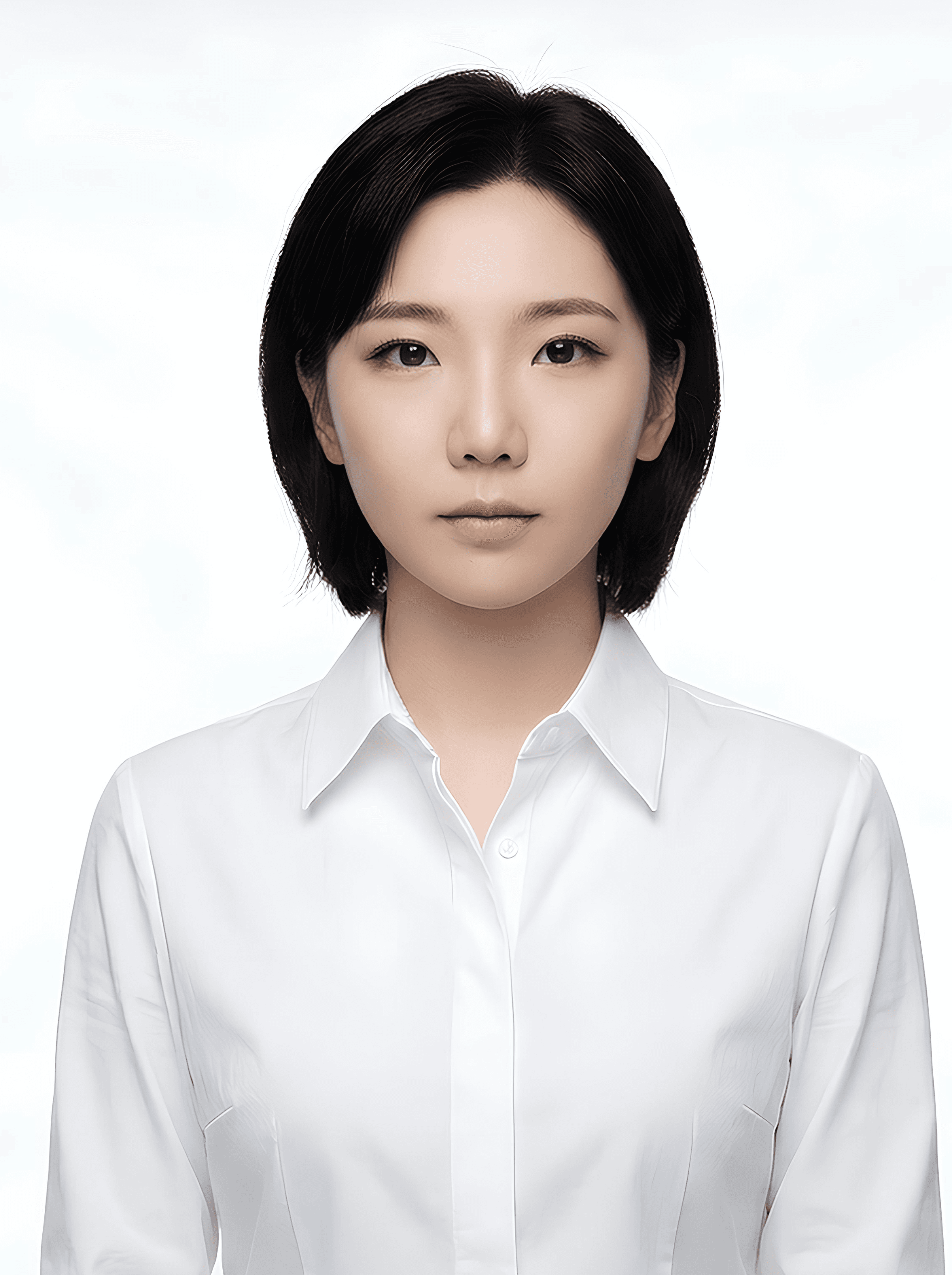 Portrait of a man with short dark hair and a trimmed beard, dressed in a dark shirt, on a simple background.