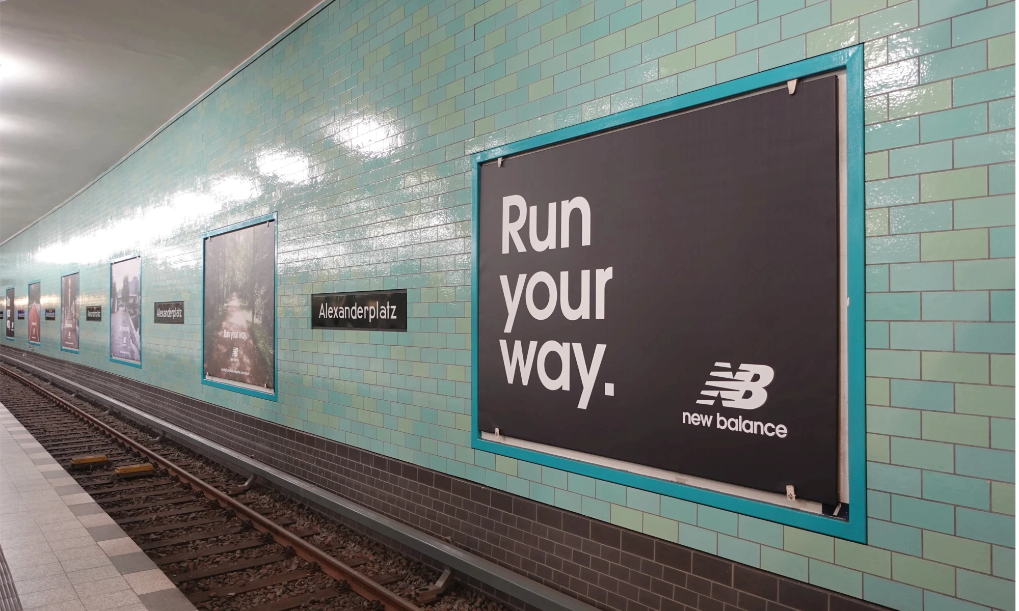 Subway advert