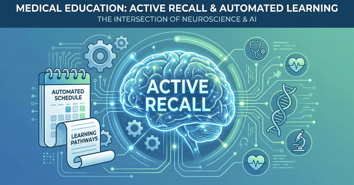 Cover: Medical Exam Active Recall: How Oncourse AI Makes Recall Practice Automatic