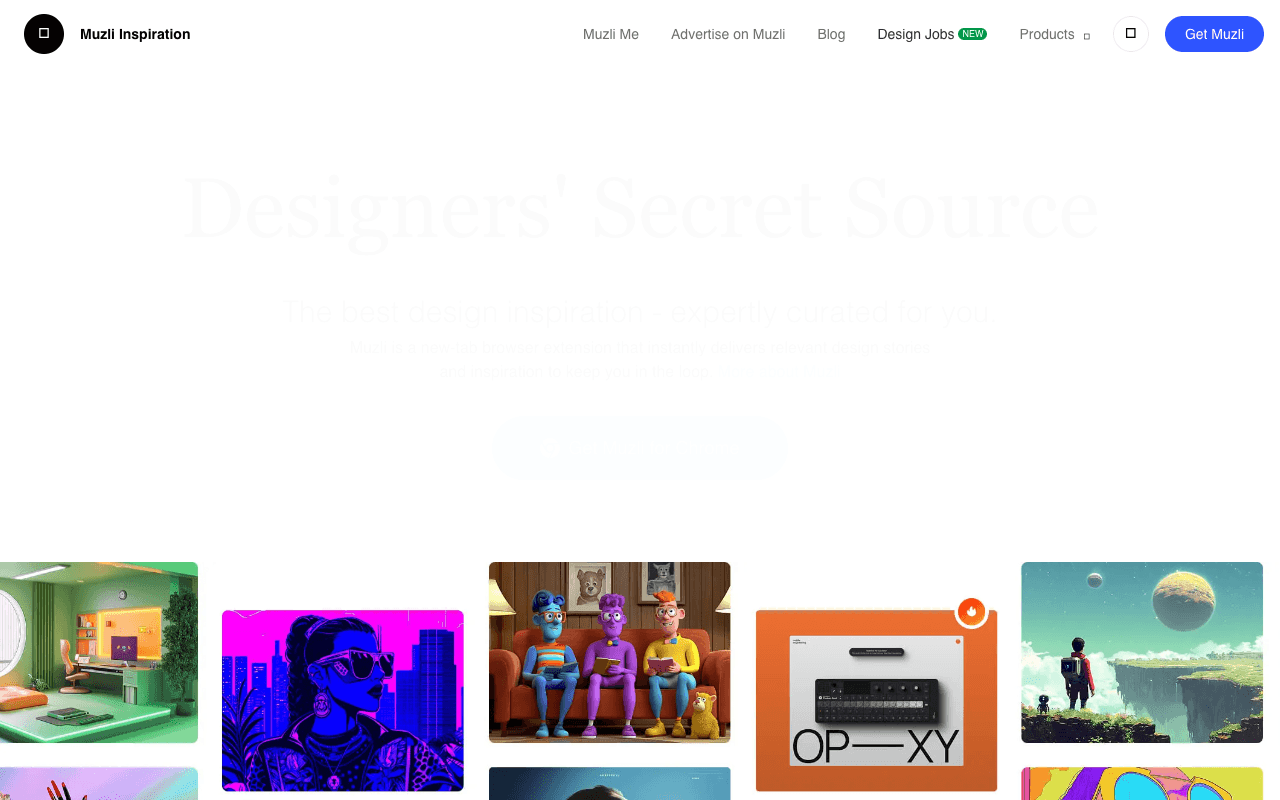 Muzli екранна снимка