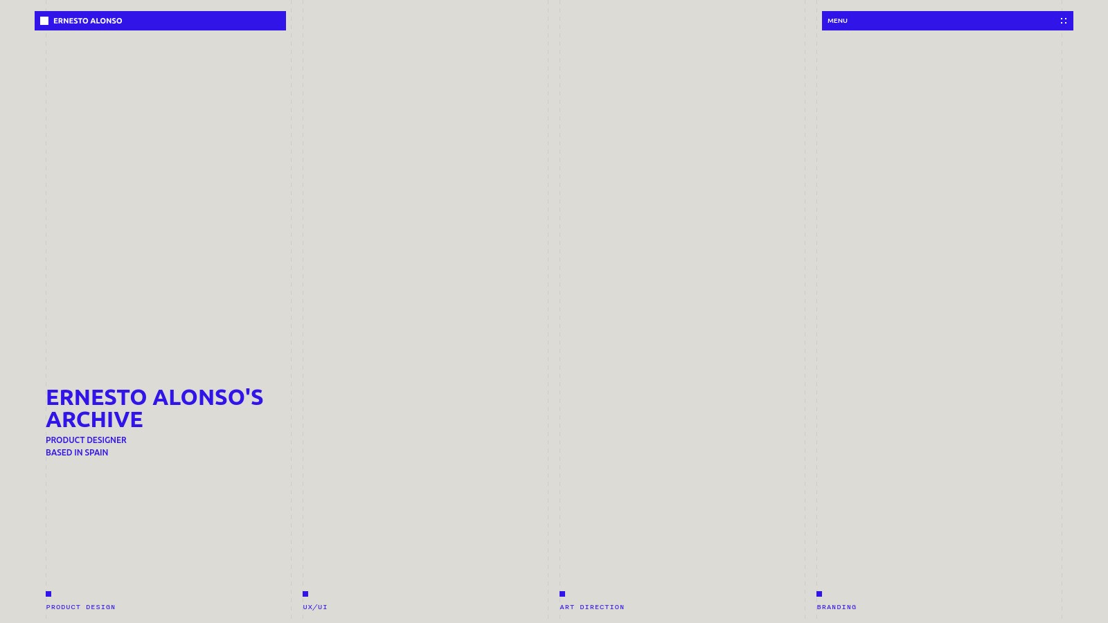 Ernesto Alonso homepage