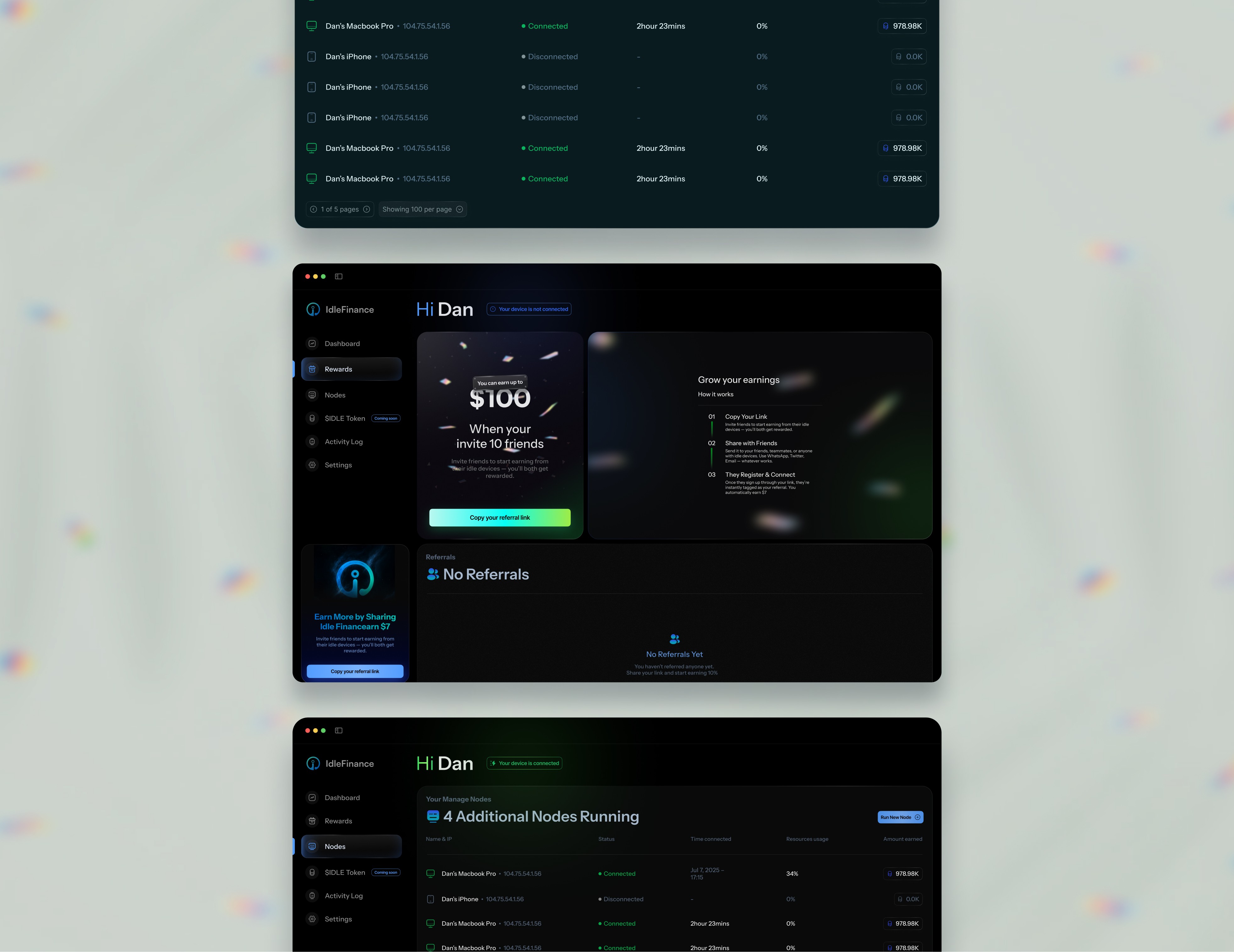IdleFinance by Victor Adedini