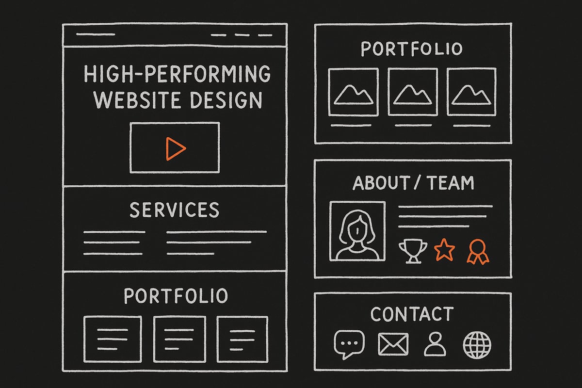 Essential Features of a High-Performing Website Design Company Website