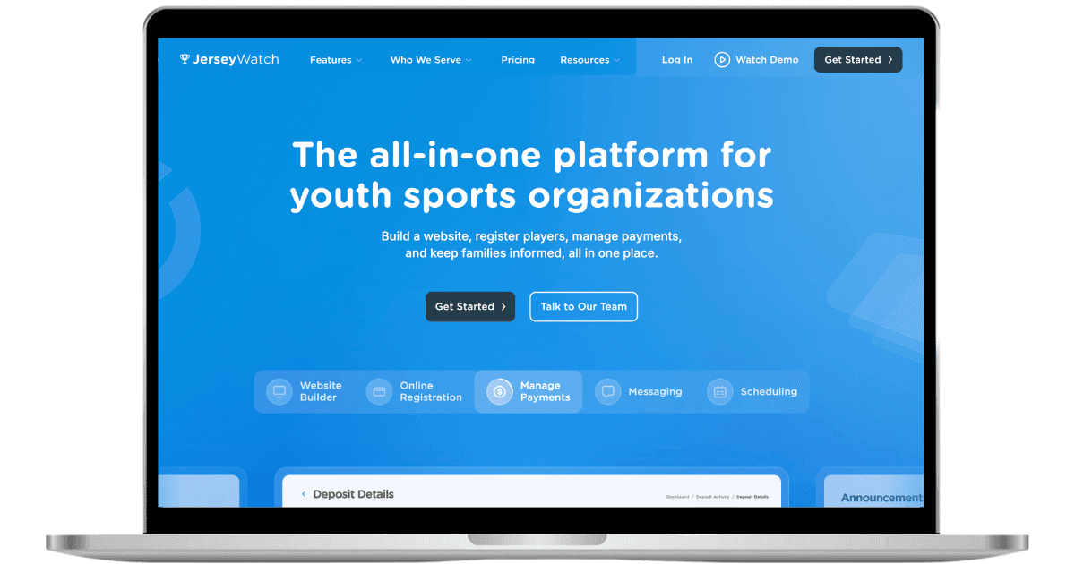 JerseyWatch Platform Dashboard